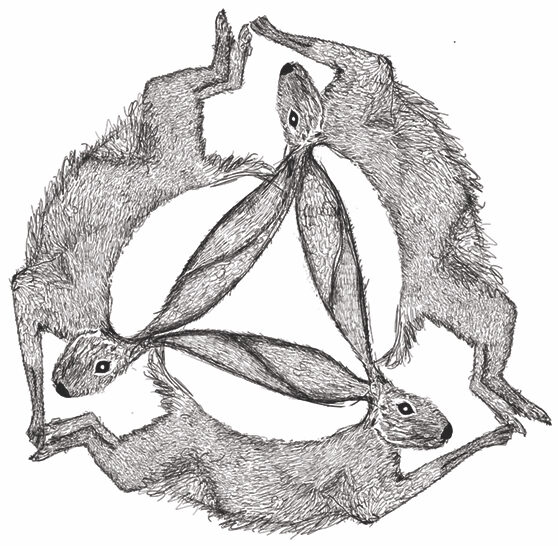 Three Hares